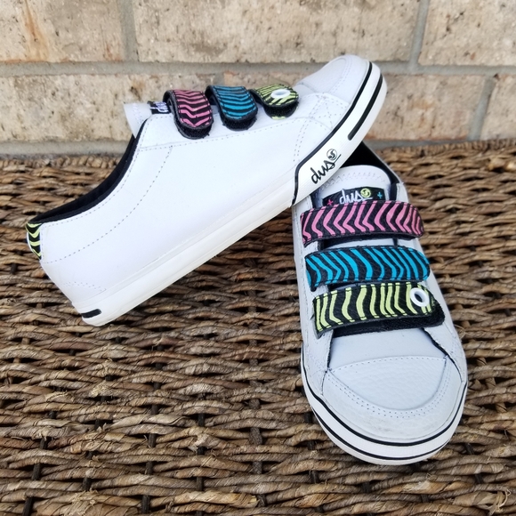 DVS Farah WHITE BMX DC Skate Shoes (Womens 7.5) Retro 80's 90's SNEAKERS - Picture 2 of 10